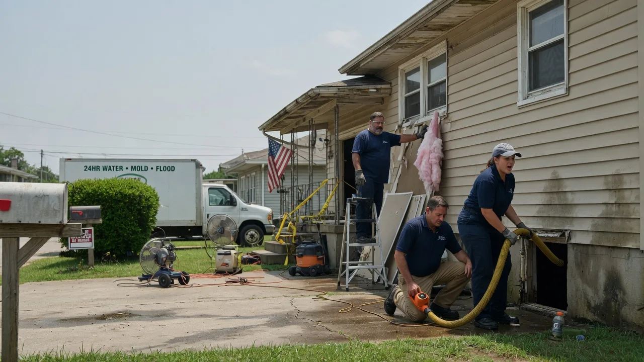 Water Damage Repair in Tehuacana, TX near me